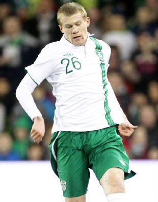 James McClean has one cap for Ireland